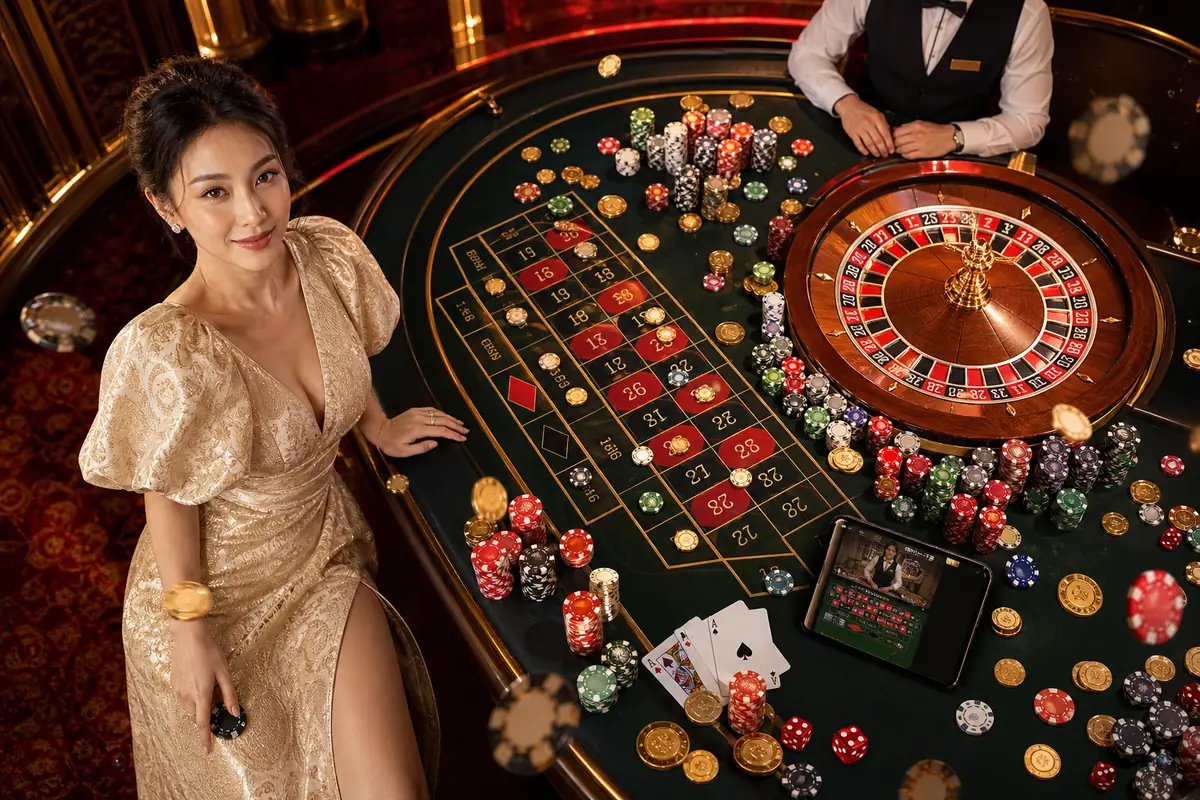 ritz99 Casino meja baccarat live dealer